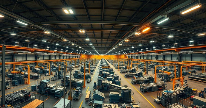 Como Planejar Projetos de Iluminação Industrial Eficientes para sua Fábrica Como Planejar Projetos de Iluminação Industrial Eficientes para sua Fábrica
